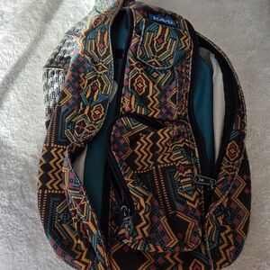 KAVU Women's Patterned Sling Bag - Multicolor